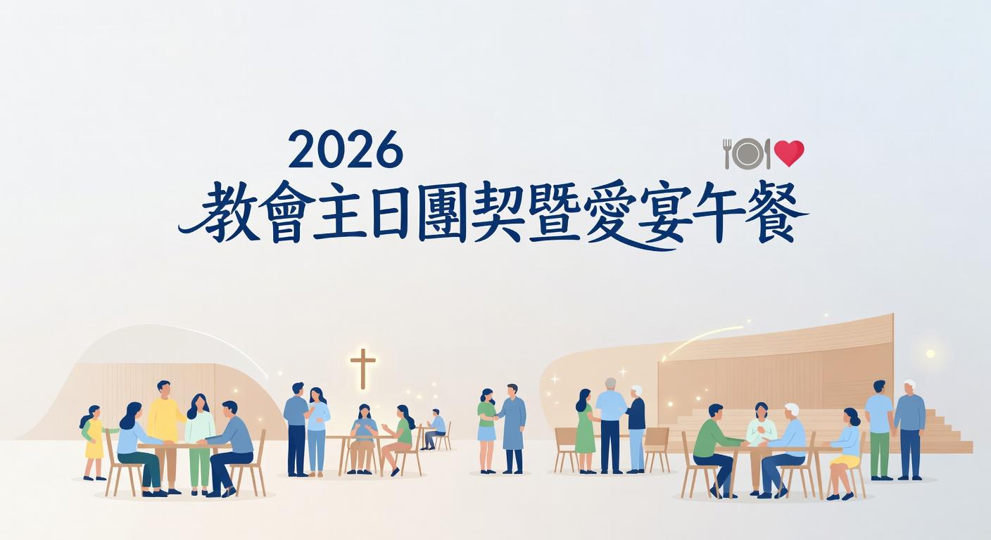 2026 教會主日團契暨愛宴午餐 🍽️❤️