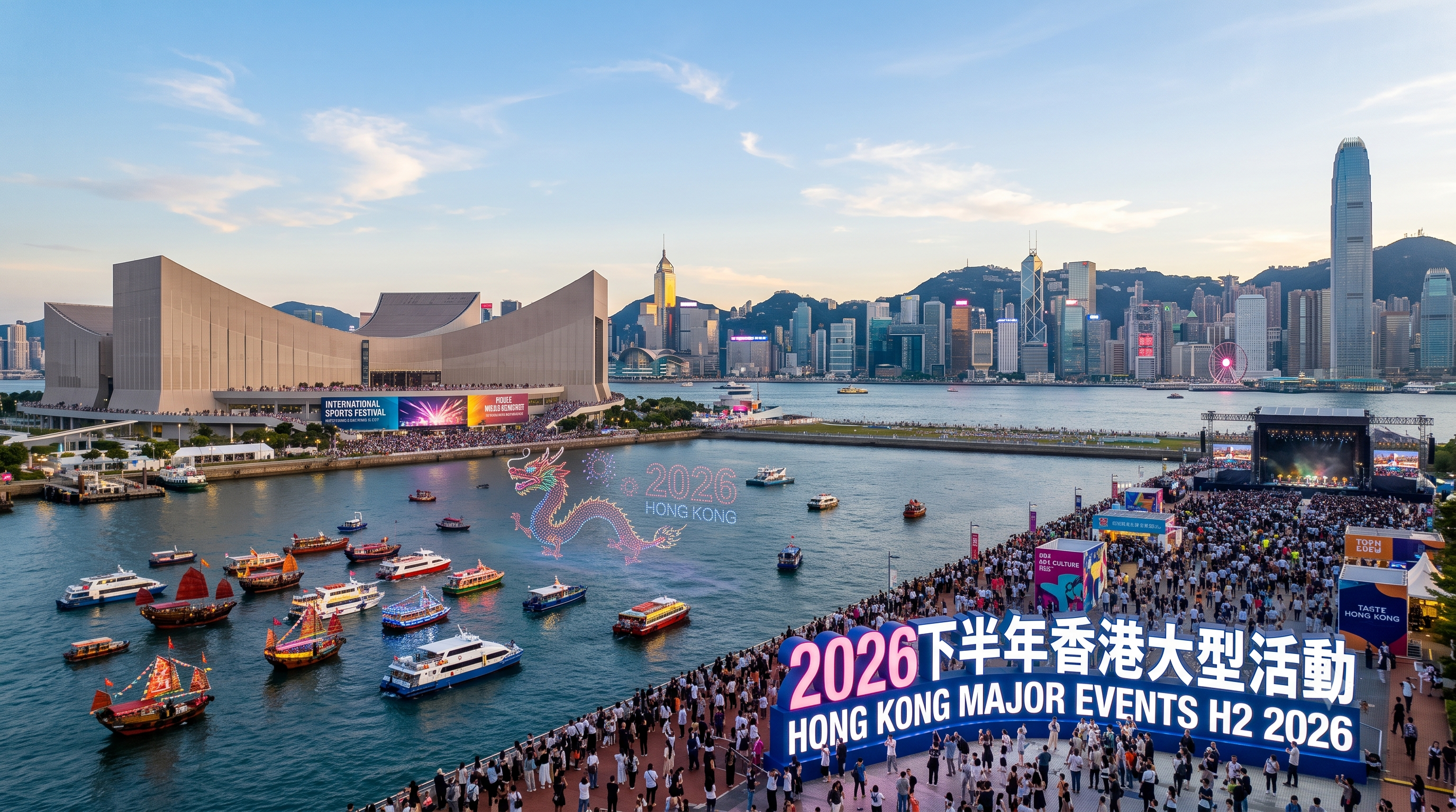 2026 下半年香港大型活動